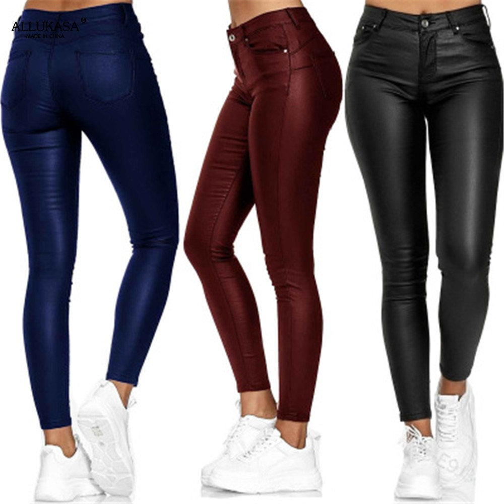 Dina – Stretchkunstlederhose