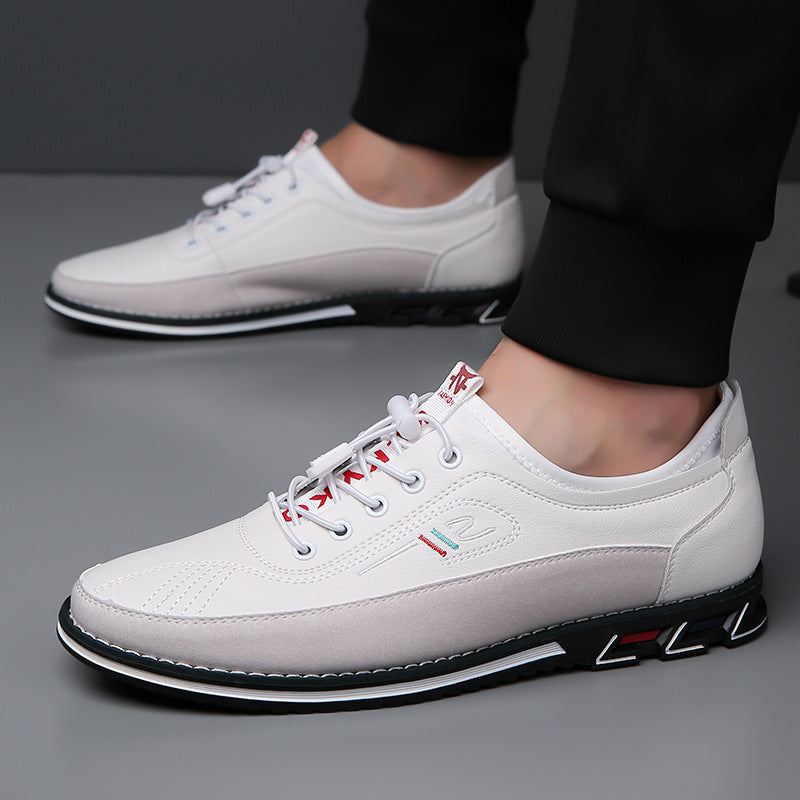 Aaron - Bequeme, rutschfeste Lederschuhe für Herren