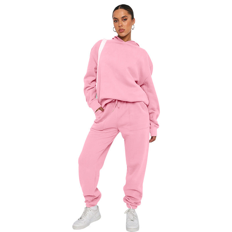 Minerva - Bequemes Hoodie-Trainingsanzug-Set für Damen