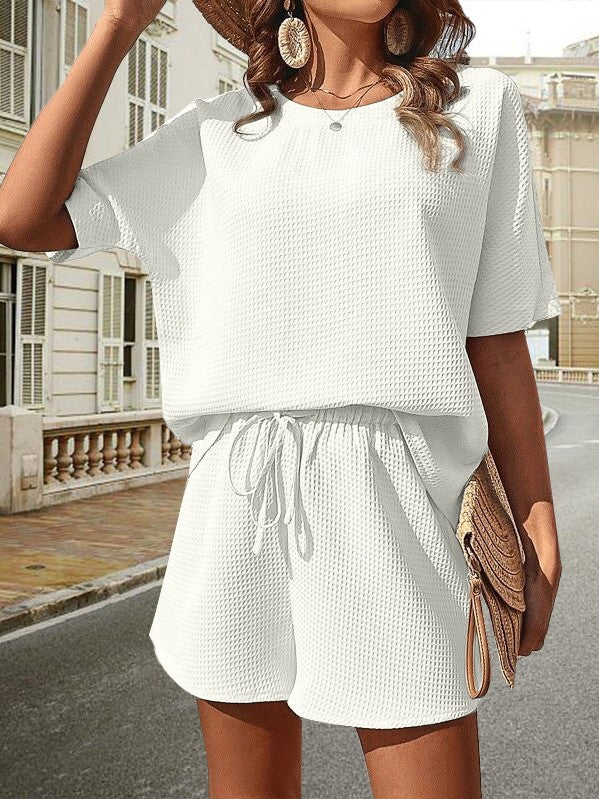 Clancy - Lässiges Kurzarm-Set für Damen