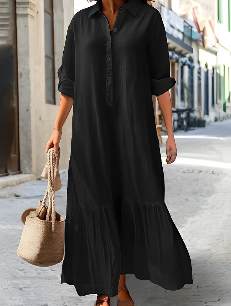 Aubriana - Lockeres, unregelmäßiges Sommerkleid für Damen