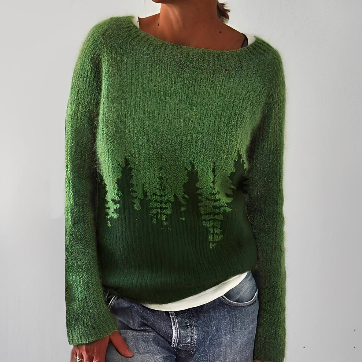 Christiana - Traditioneller Damenpullover mit Muster