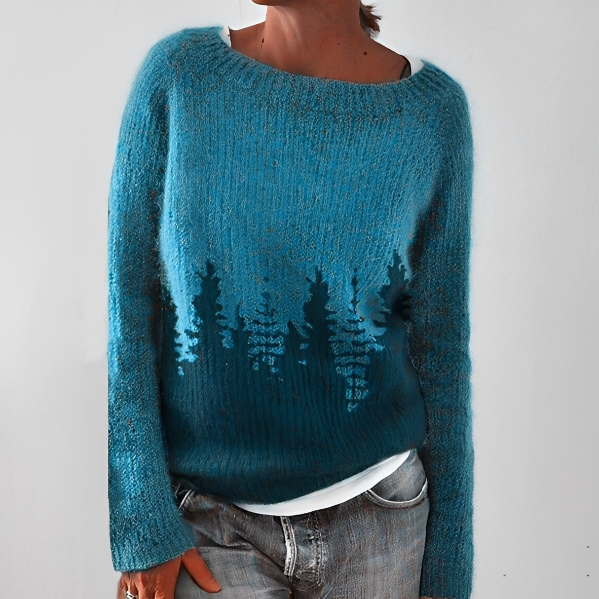 Christiana - Traditioneller Damenpullover mit Muster