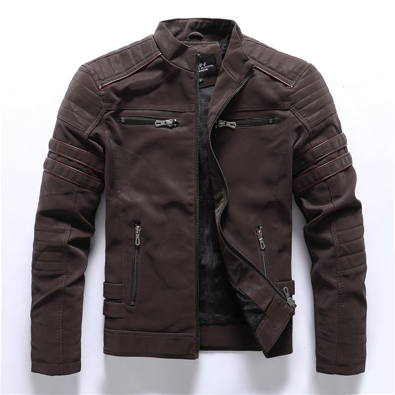 Bastian – Bikerjacke mit Zipper
