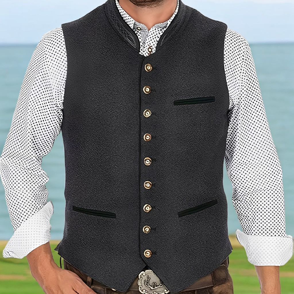 Bradford - Elegante Weste mit Knöpfen für Herren