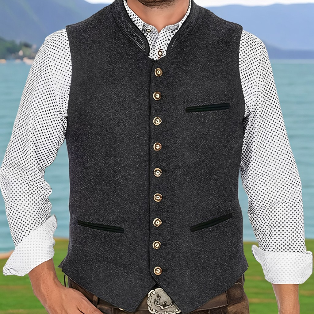 Bradford - Elegante Weste mit Knöpfen für Herren