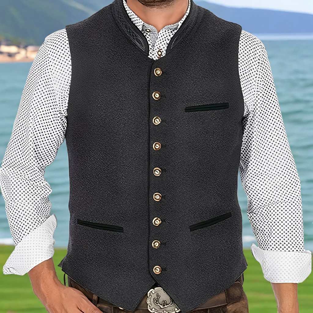 Bradford - Elegante Weste mit Knöpfen für Herren