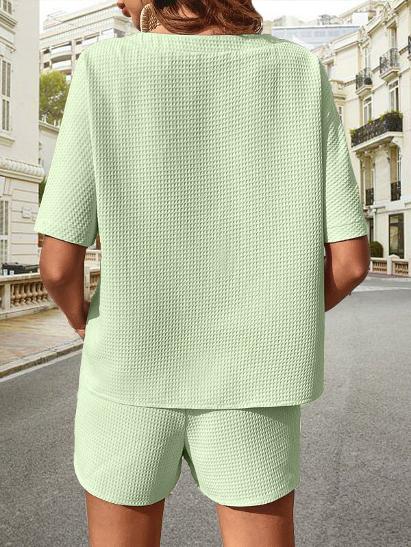 Clancy - Lässiges Kurzarm-Set für Damen