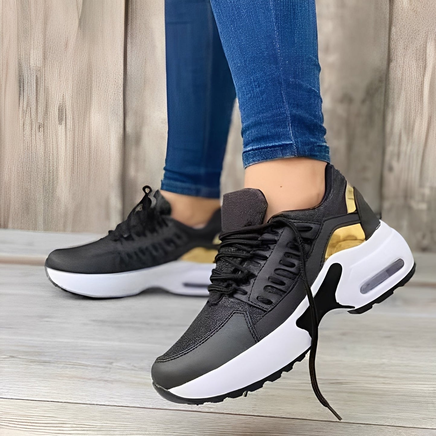 Charnette - Bequeme Damenschuhe mit Keilabsatz