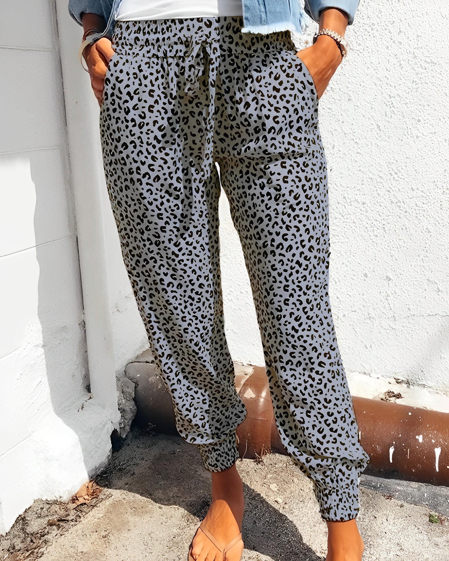 Aryana - Trendige Hose mit hoher Taille für Damen