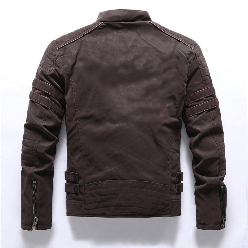 Bastian – Bikerjacke mit Zipper