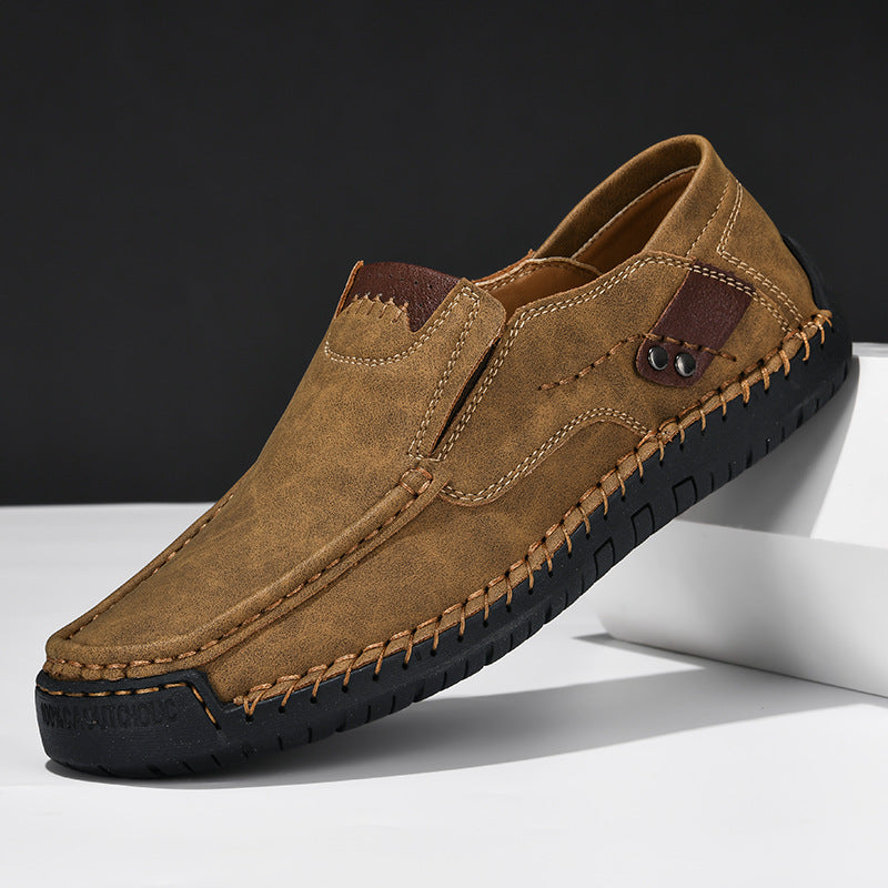 Brice - Bequeme flache Herrenschuhe