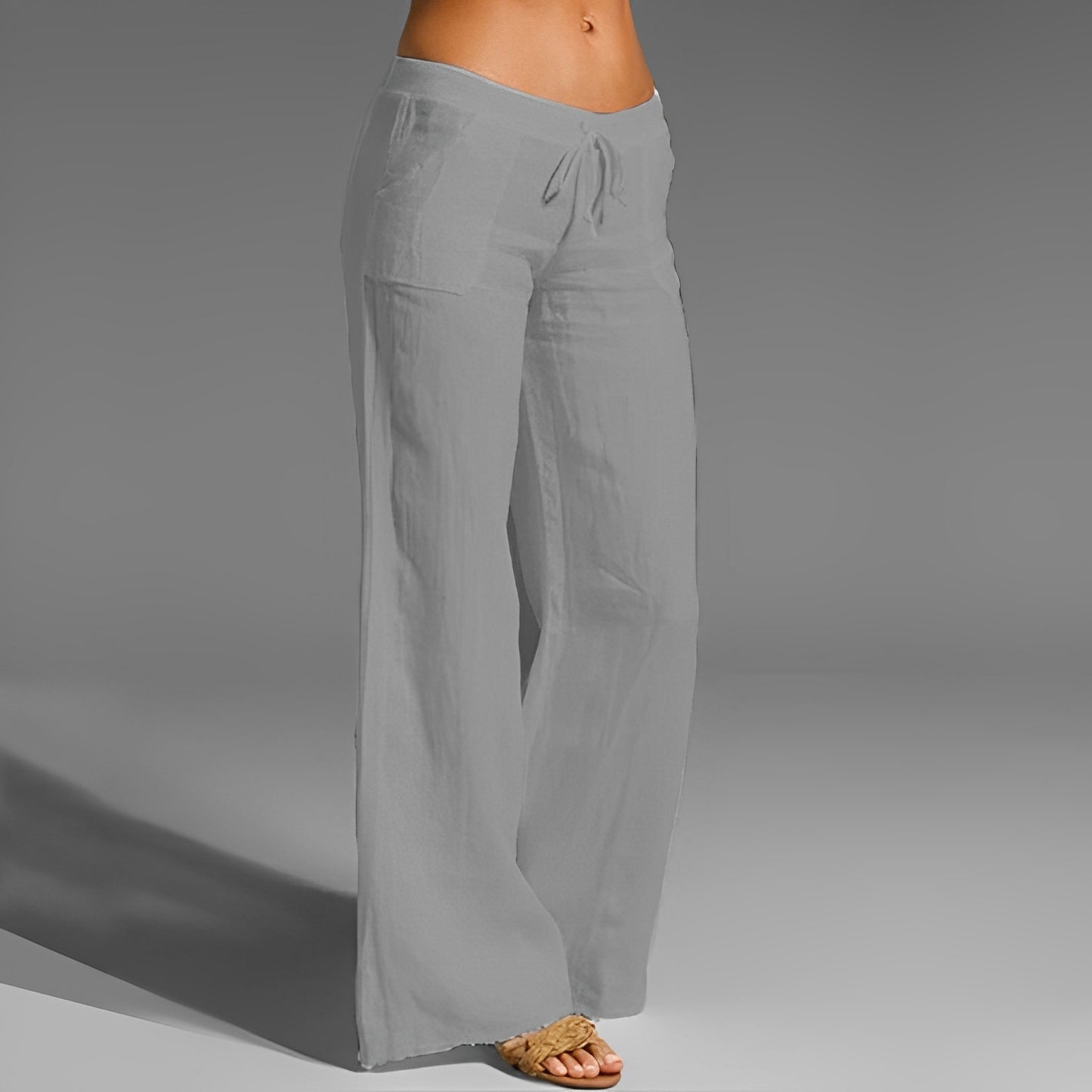 Celestine - Dehnbare Leinenhose für Damen