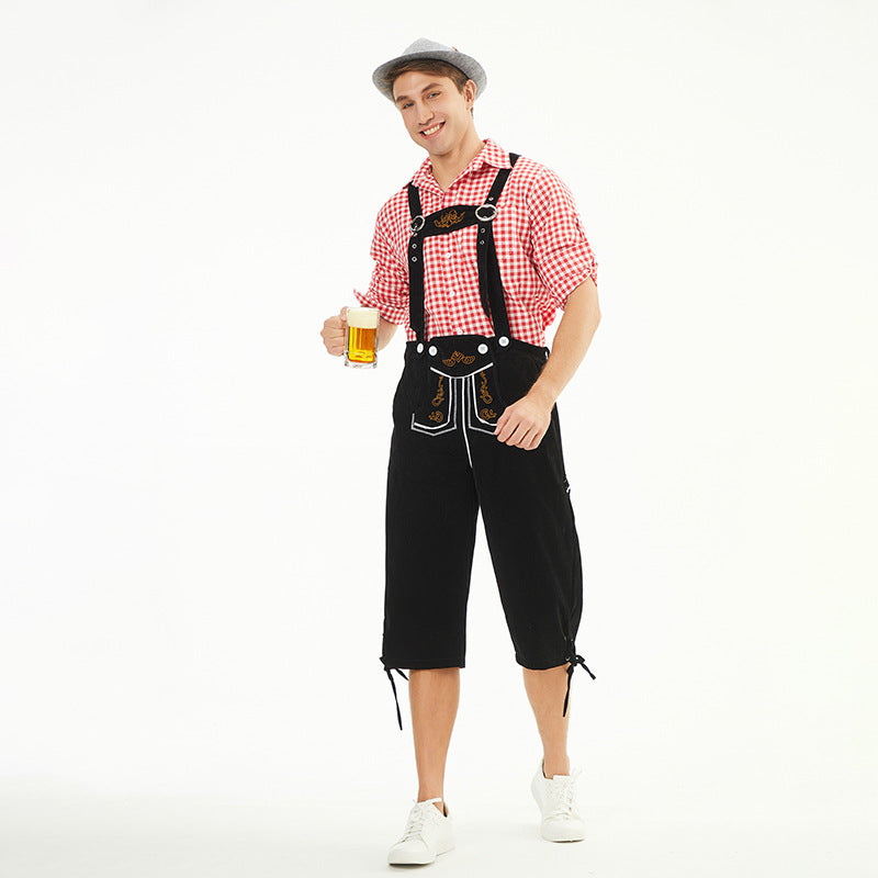 Oscar - Elegantes besticktes Oktoberfest-Set für Herren