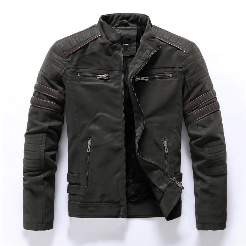 Bastian – Bikerjacke mit Zipper