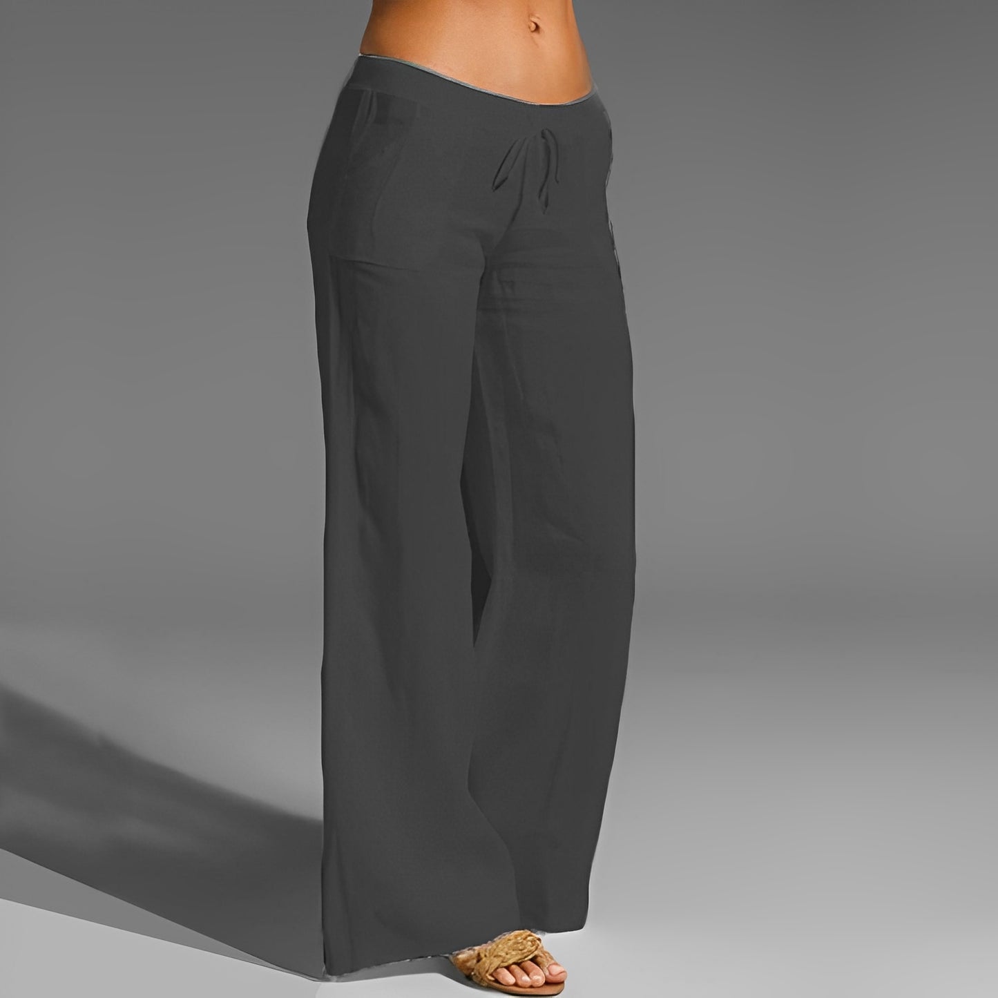 Celestine - Dehnbare Leinenhose für Damen