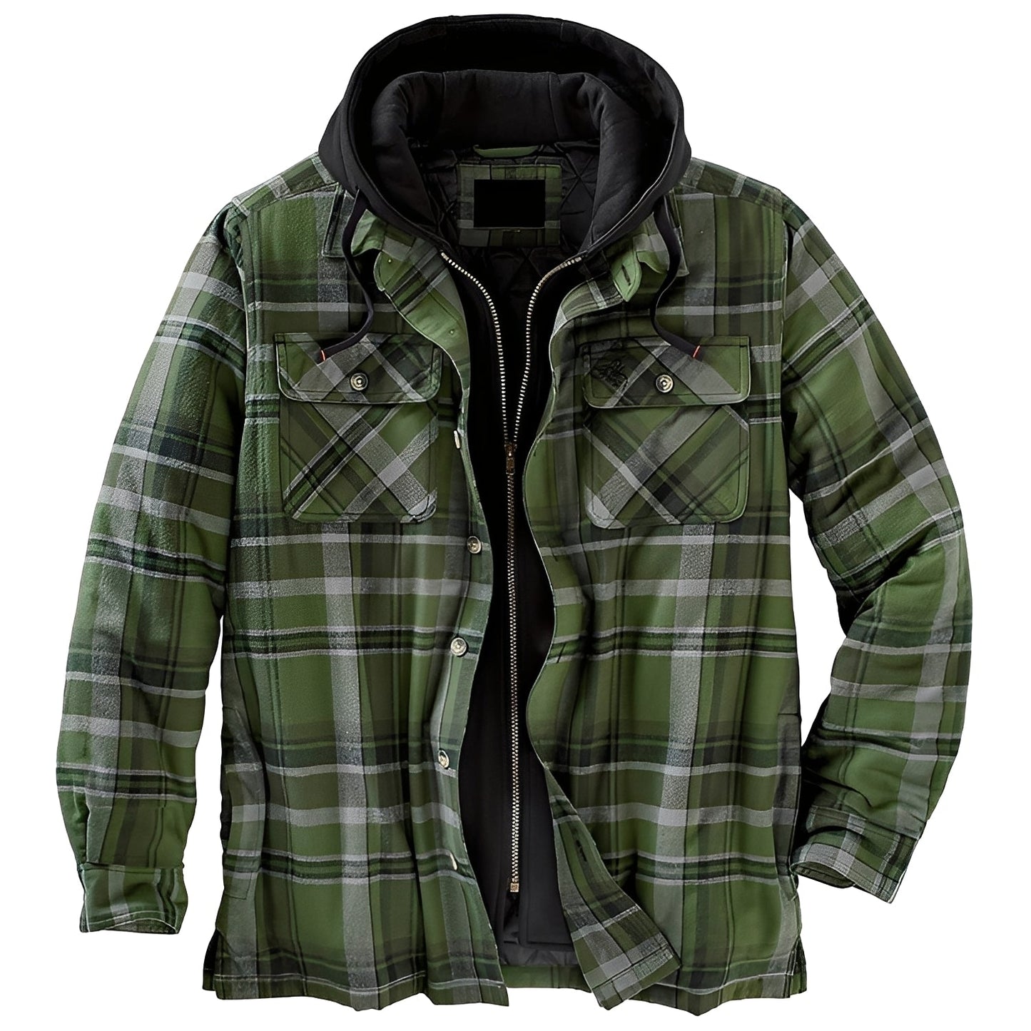 Denzil - Bequeme Karo-Flanelljacke für Herren