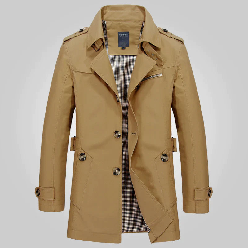 Ambrose – Eleganter, zeitloser Trenchcoat