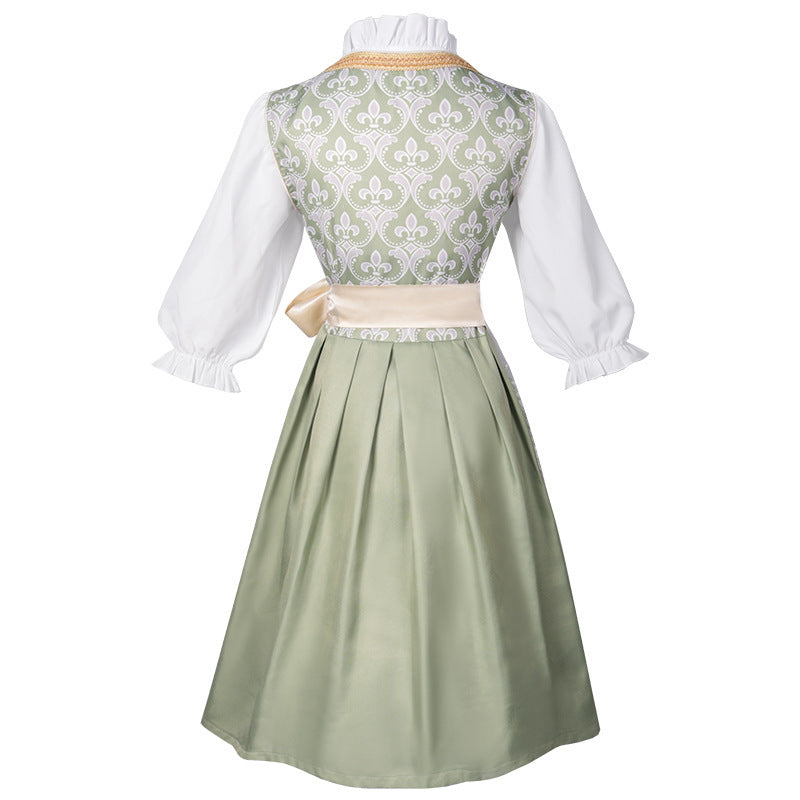 Ashlie - Klassisches Damen-Oktoberfest-Kostüm mit Schlitz