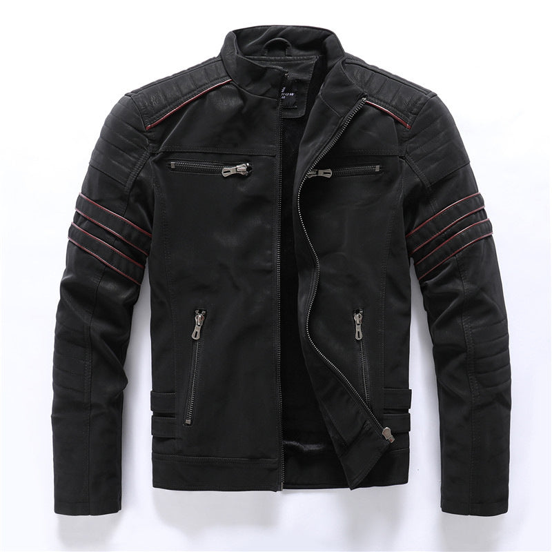 Bastian – Bikerjacke mit Zipper