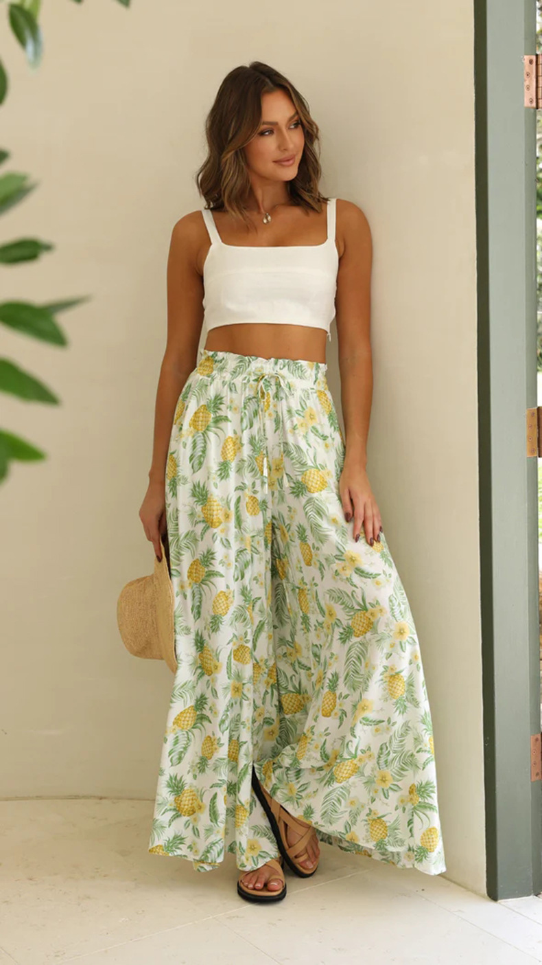 Bernadine - Weit geschnittene Sommerhose für Damen