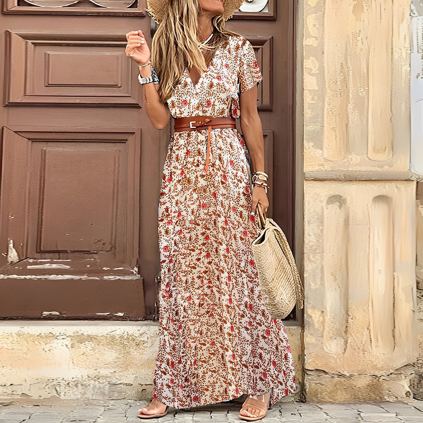 Amanda - Stilvolles Boho-Sommerkleid für Damen