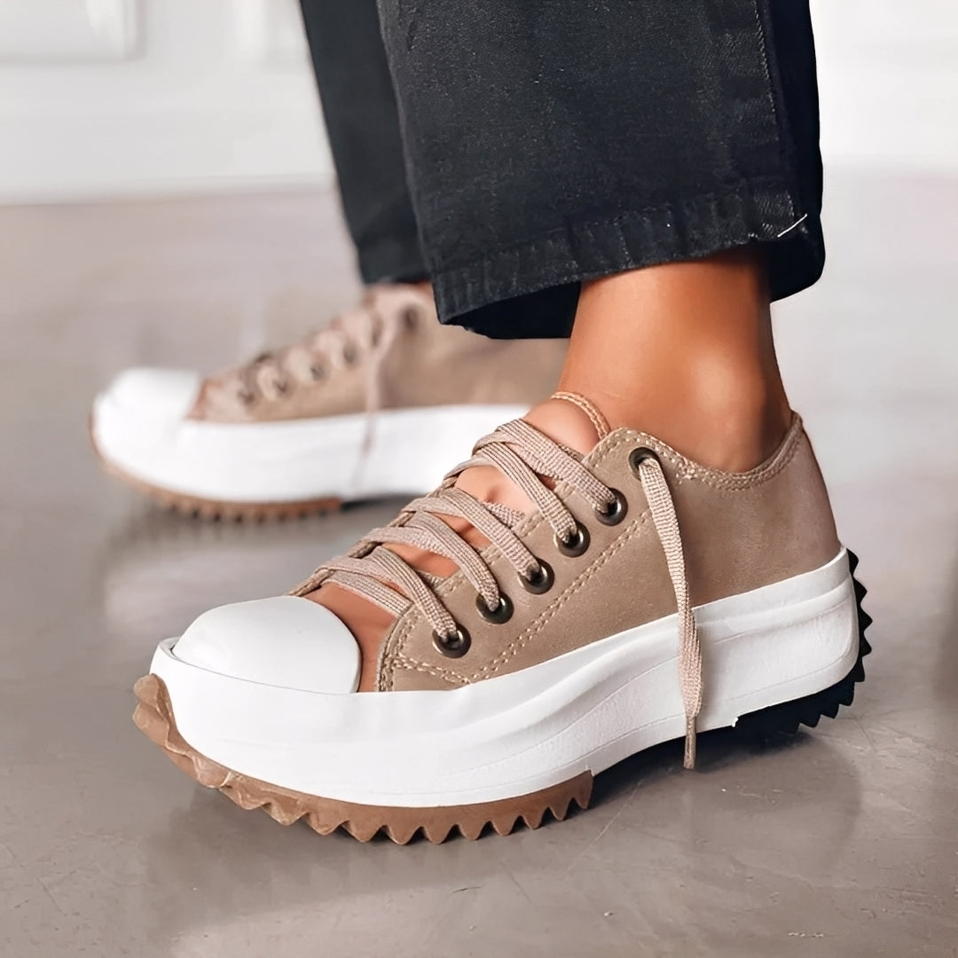 Lorayne - Bequeme Frauenschuhe mit dicker Sohle