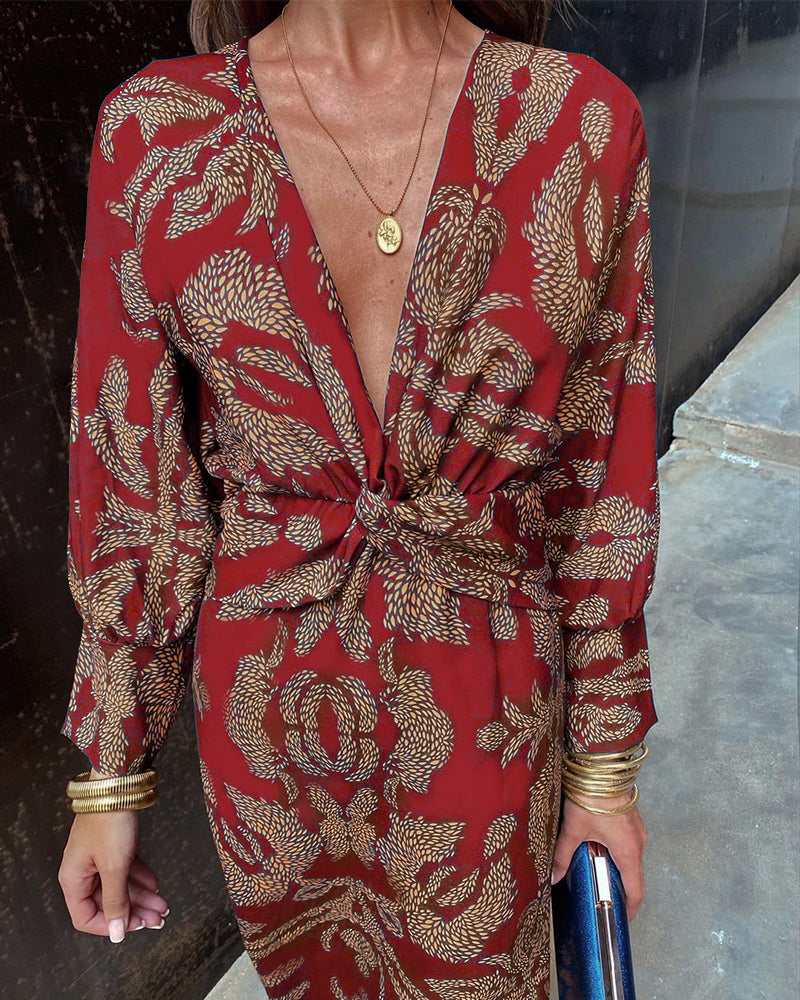 Maeve - Schmal Geschnittenes Langes Sommerkleid