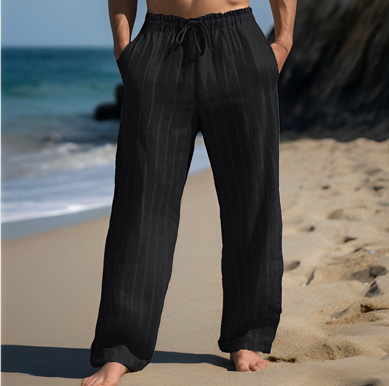 Russell - Locker sitzende Leinenhose für Damen