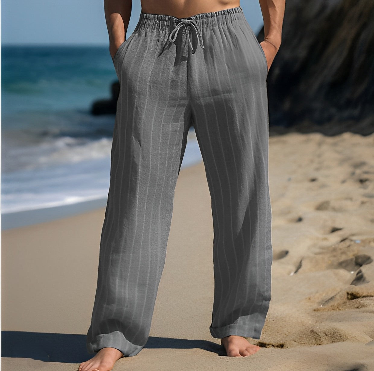 Russell - Locker sitzende Leinenhose für Damen