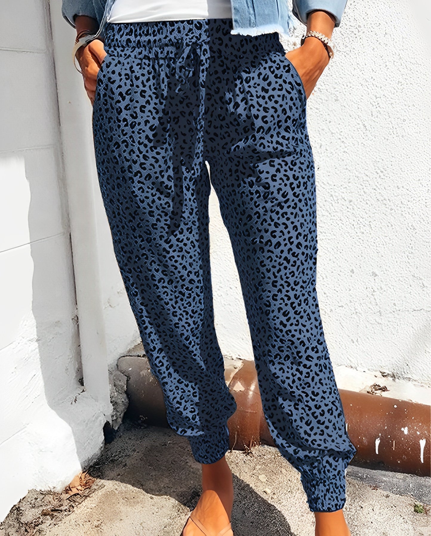 Aryana - Trendige Hose mit hoher Taille für Damen