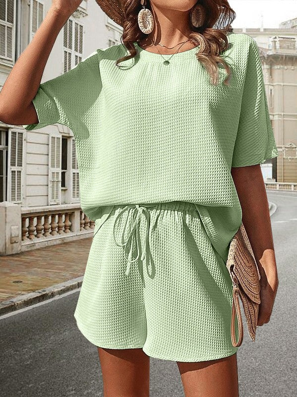 Clancy - Lässiges Kurzarm-Set für Damen