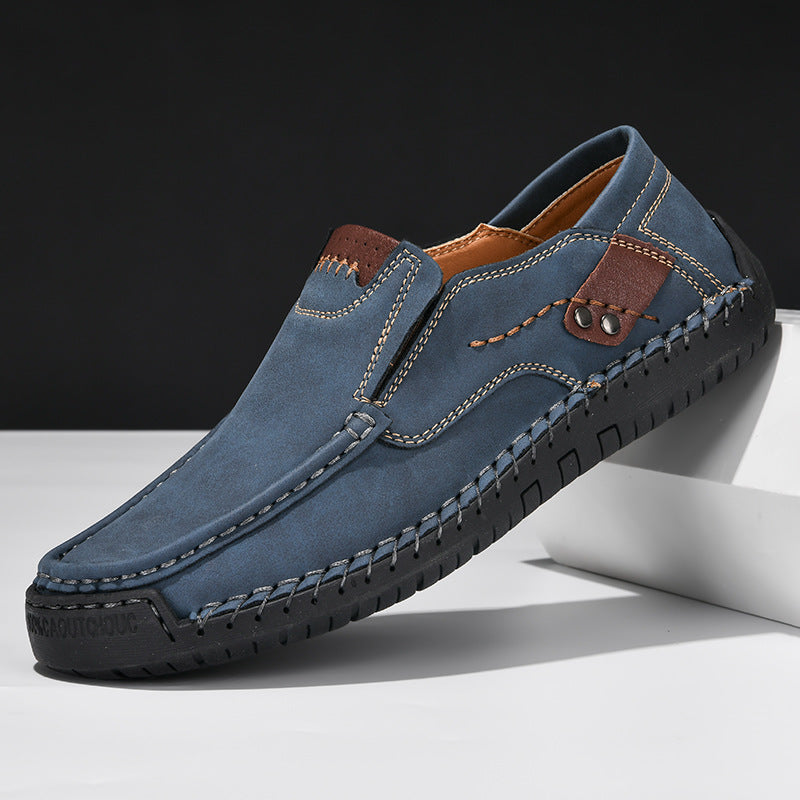 Brice - Bequeme flache Herrenschuhe