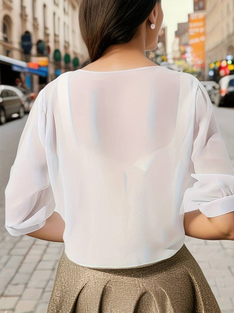 Monique - Casula-Schalbluse für Damen