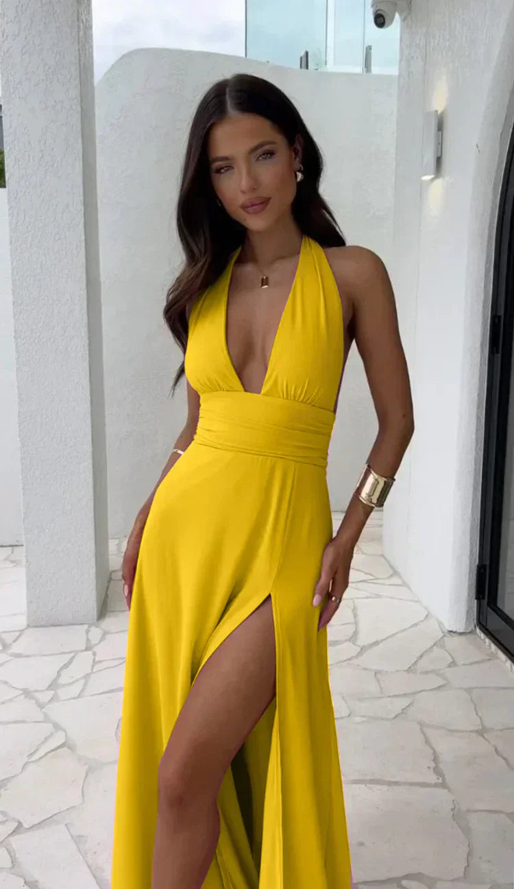 Madison – Kleid mit tiefem V-Ausschnitt