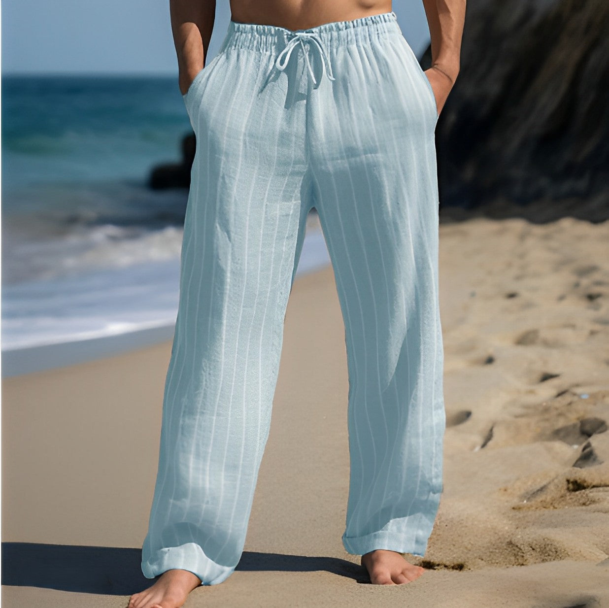 Russell - Locker sitzende Leinenhose für Damen