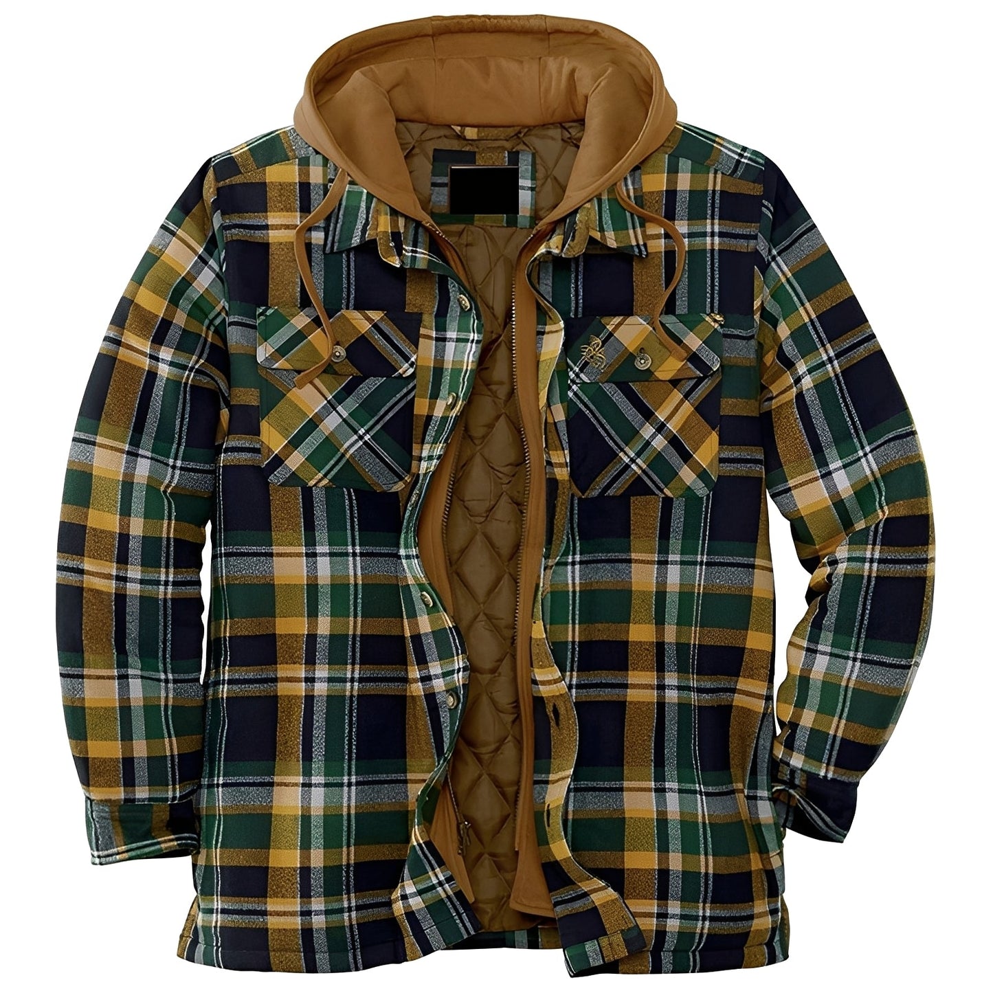 Denzil - Bequeme Karo-Flanelljacke für Herren
