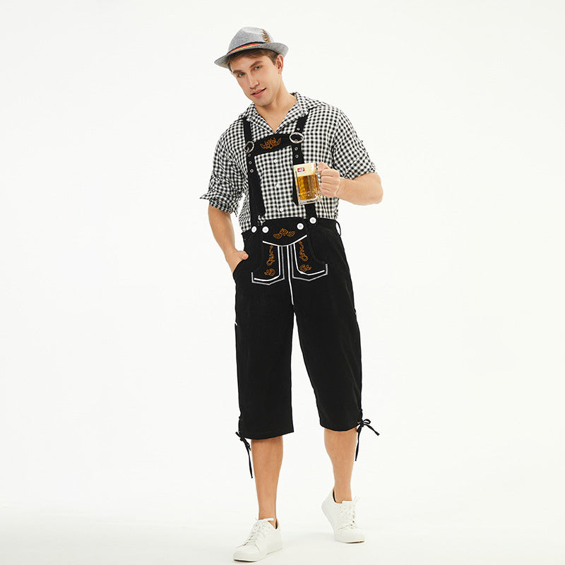 Oscar - Elegantes besticktes Oktoberfest-Set für Herren