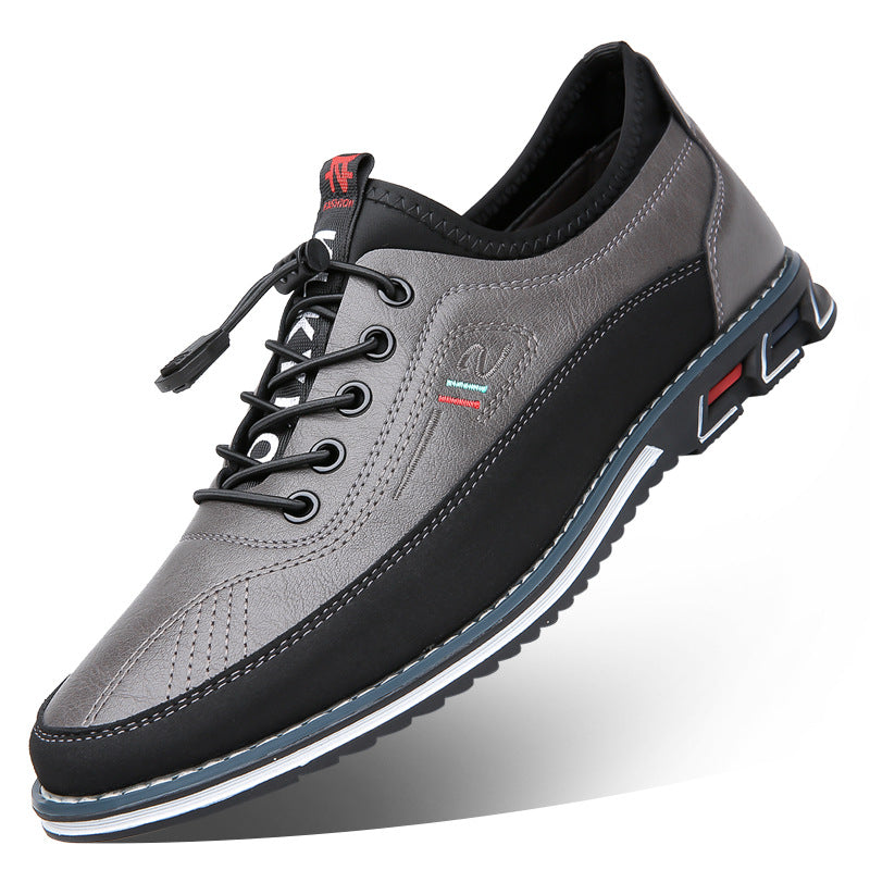 Aaron - Bequeme, rutschfeste Lederschuhe für Herren