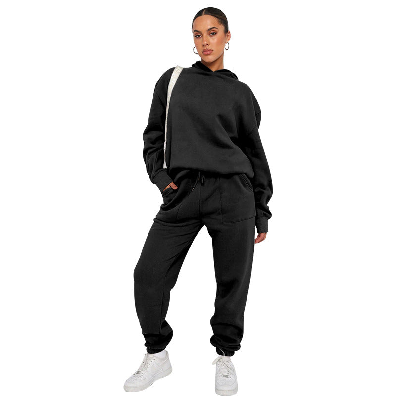 Minerva - Bequemes Hoodie-Trainingsanzug-Set für Damen