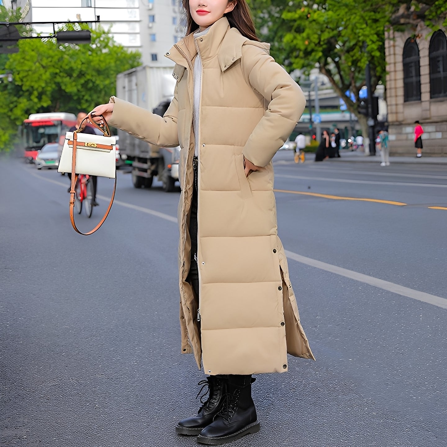 Amabel - Bequeme und warme Damenjacke mit Futter