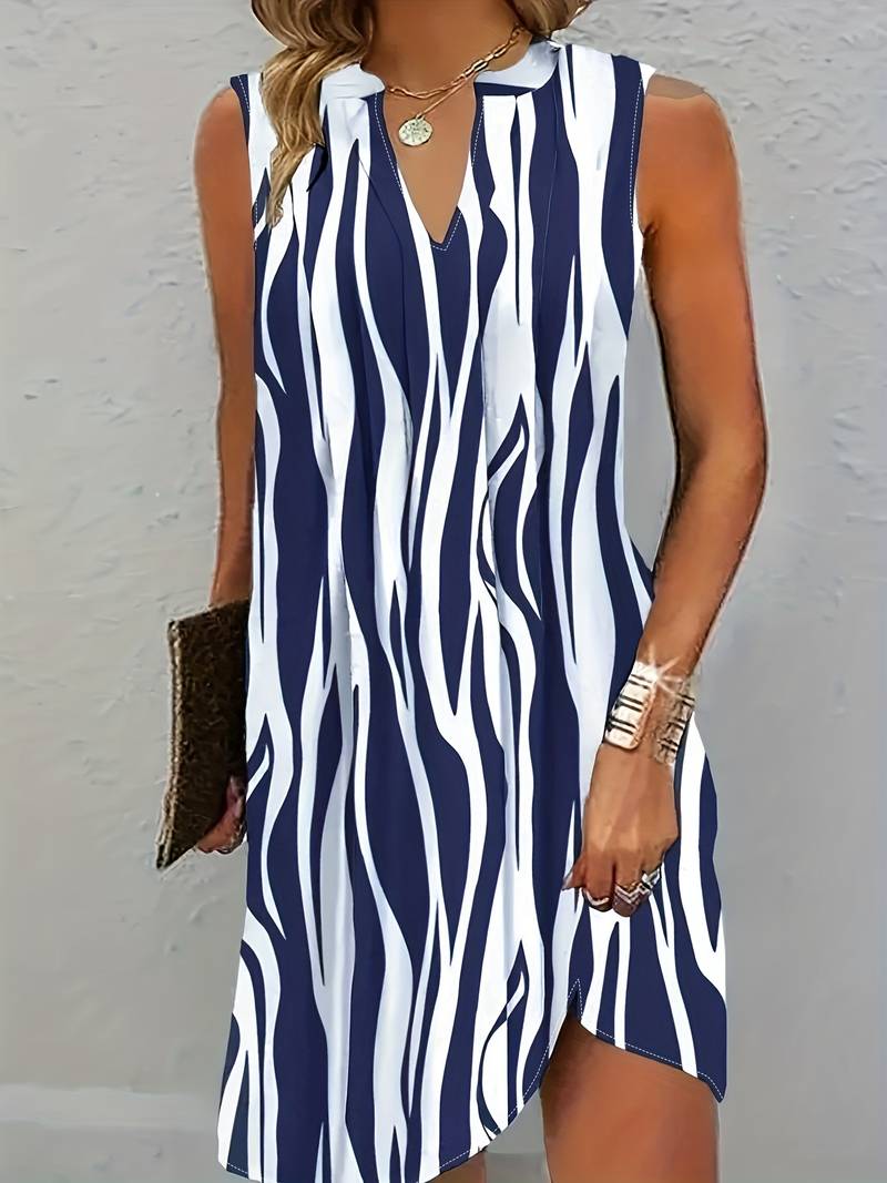 Kalla - Ärmelloses A-Linien-Kleid für Damen