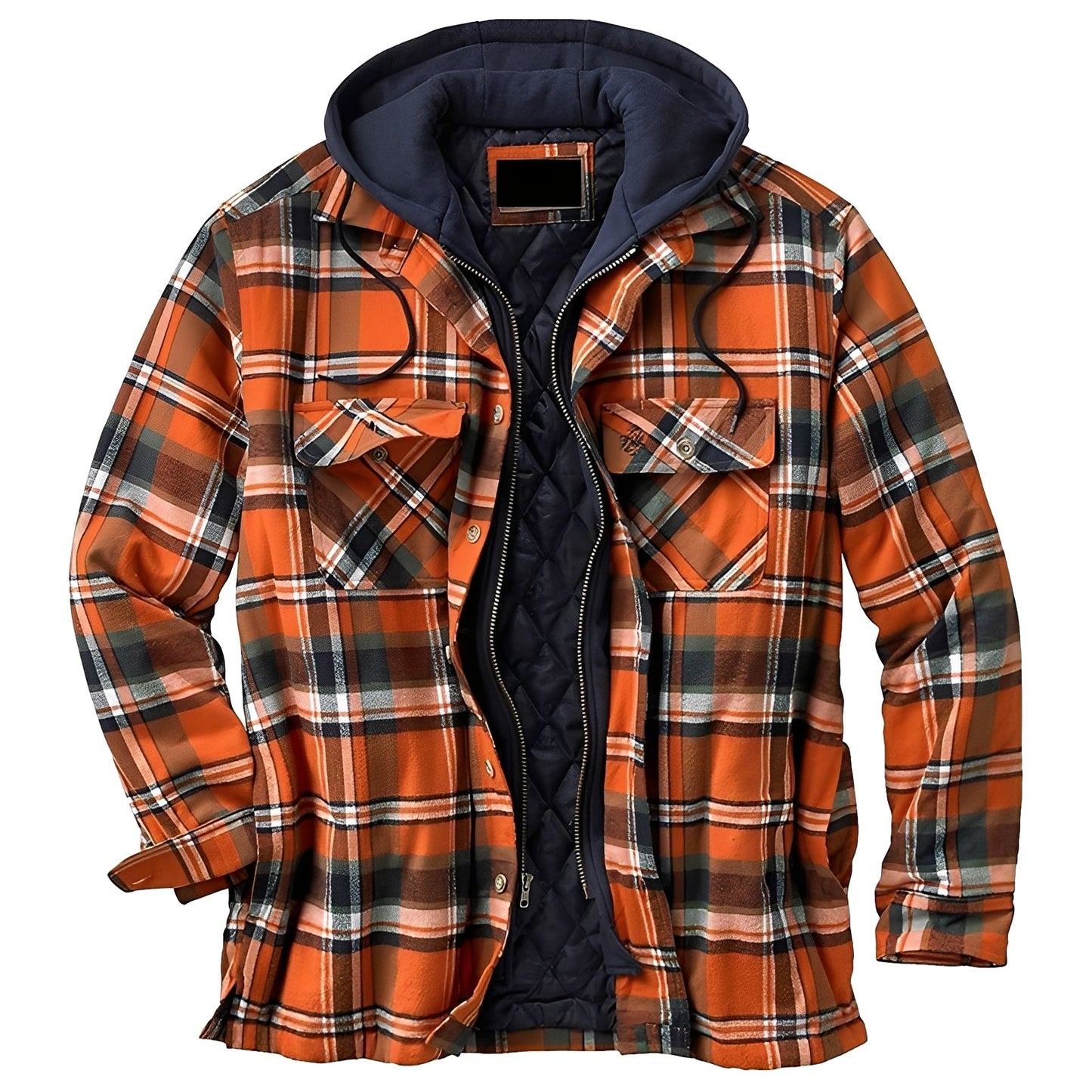 Denzil - Bequeme Karo-Flanelljacke für Herren