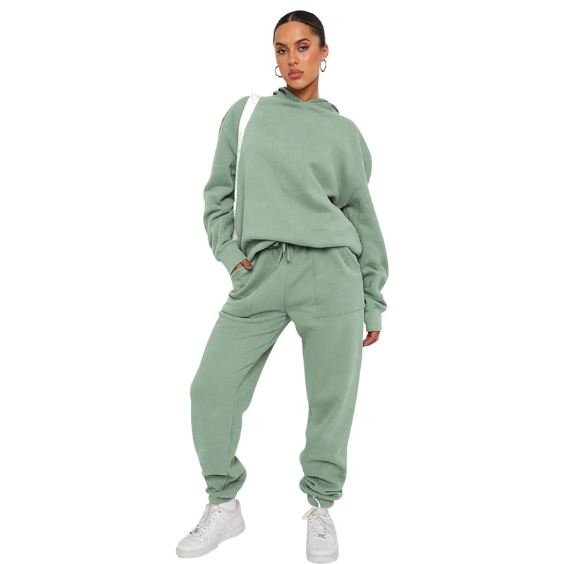Minerva - Bequemes Hoodie-Trainingsanzug-Set für Damen