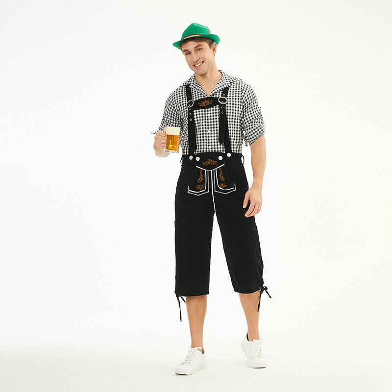 Oscar - Elegantes besticktes Oktoberfest-Set für Herren
