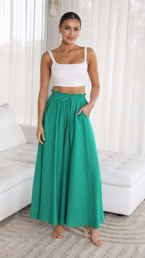 Bernadine - Weit geschnittene Sommerhose für Damen