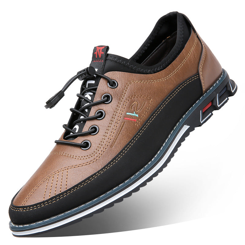 Aaron - Bequeme, rutschfeste Lederschuhe für Herren
