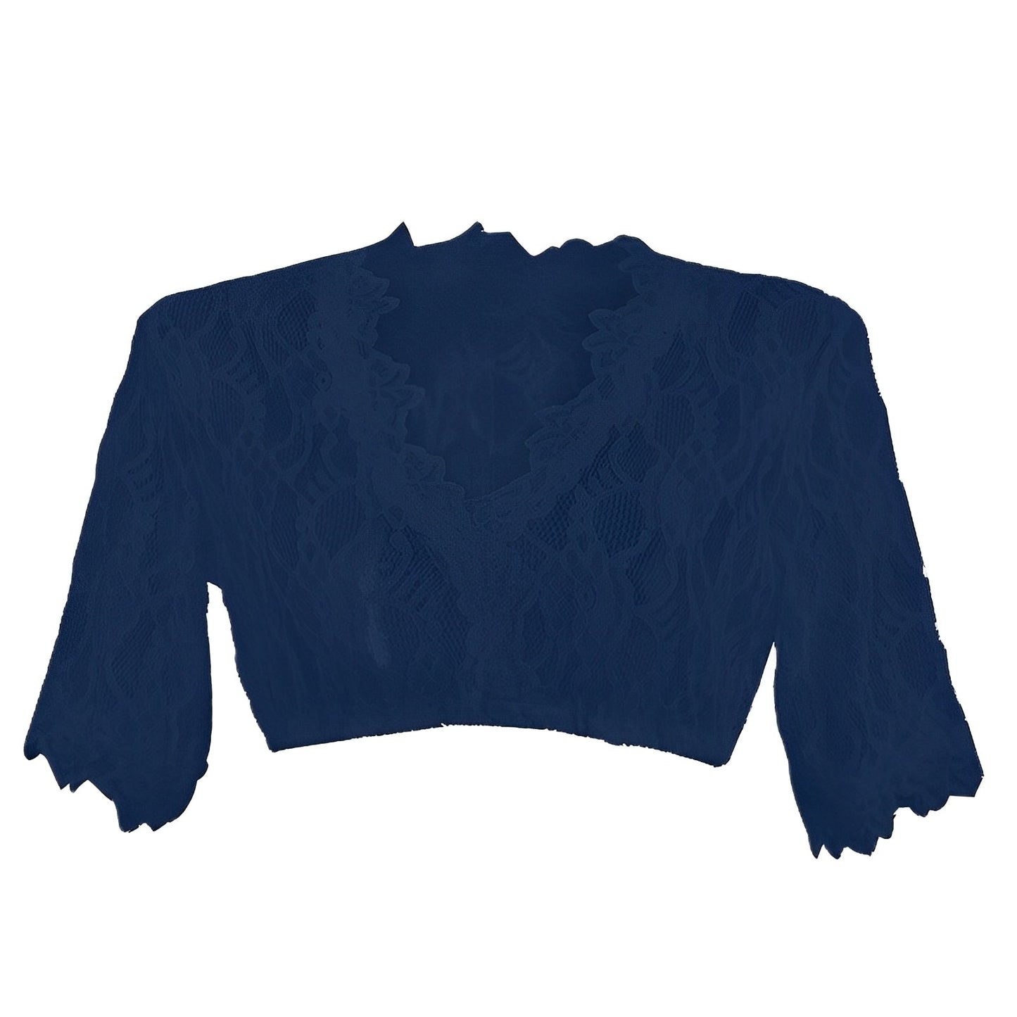 Bonnie - Moderne Oktoberfest-Dirndlbluse aus Netzstoff für Frauen