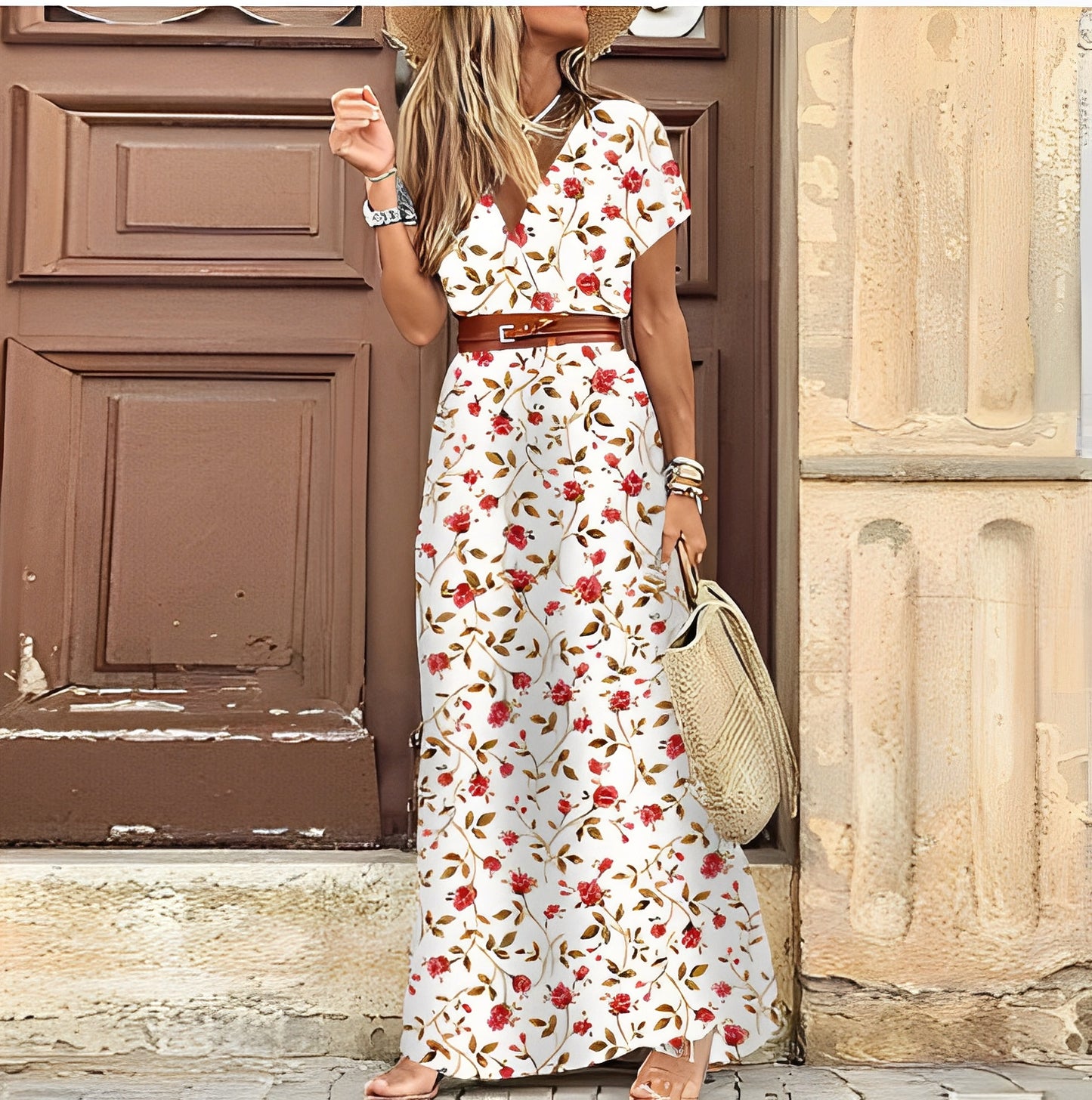 Amanda - Stilvolles Boho-Sommerkleid für Damen