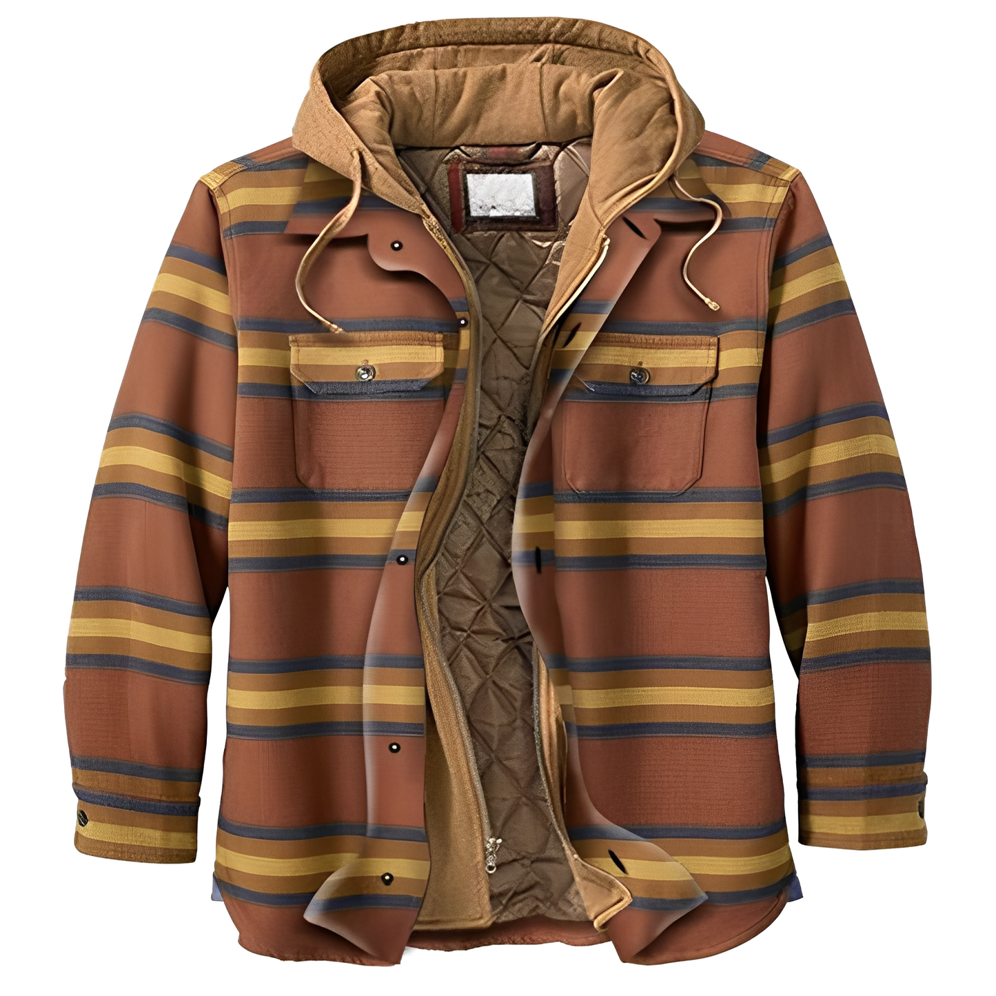 Denzil - Bequeme Karo-Flanelljacke für Herren